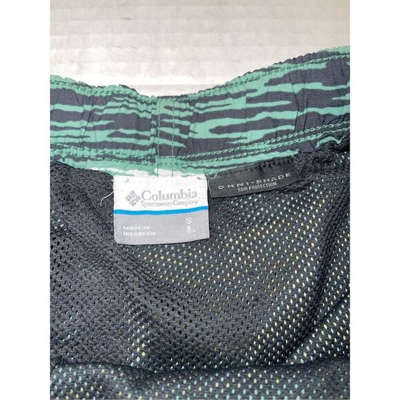 Columbia Swim Trunks Mens Small Omni-Shade Belted Lined A19‎ - Picture 2 of 7